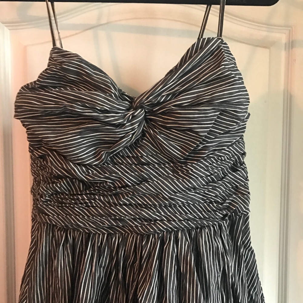 Anthropologie Tracy Reese Bubble Hem Striped Dress